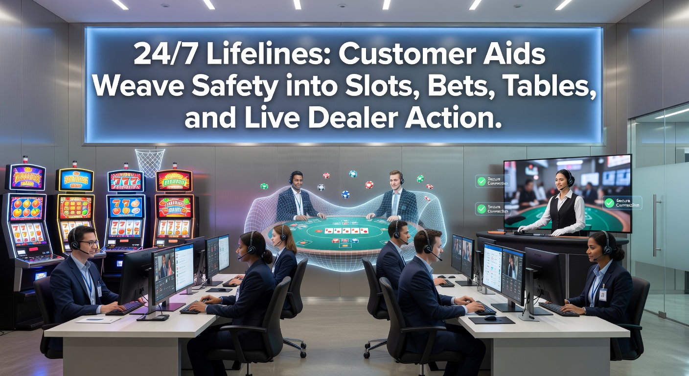 Online casino interface showing integrated safety tools and 24/7 support chat during a slot game session