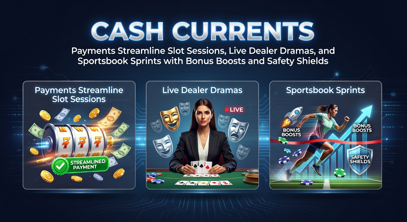 Digital payment icons overlayed on vibrant slot machine reels and sportsbook odds screens, illustrating seamless cash transactions in online gambling